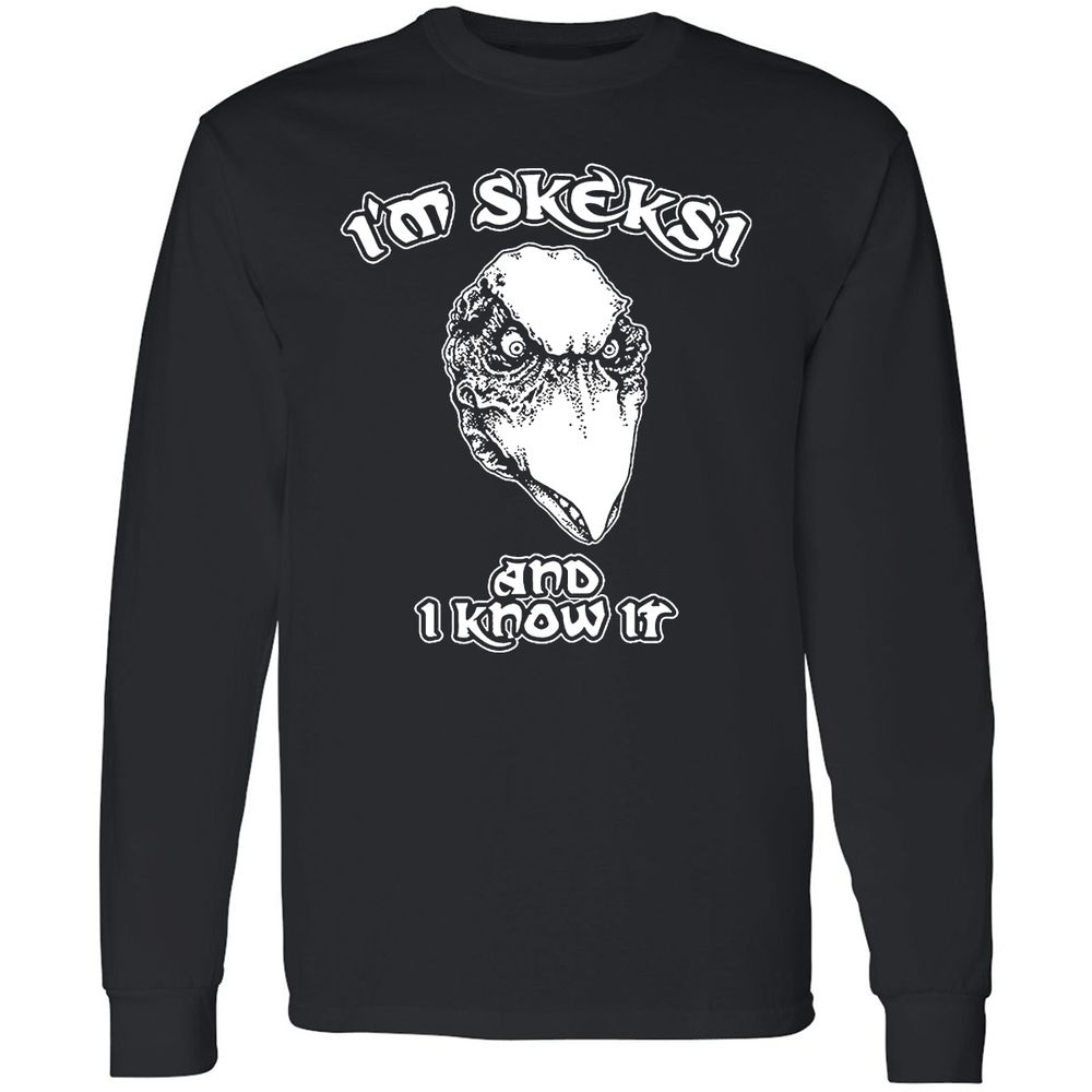 Long Sleeve T-Shirt - P2SSXJ39 - Black - 1