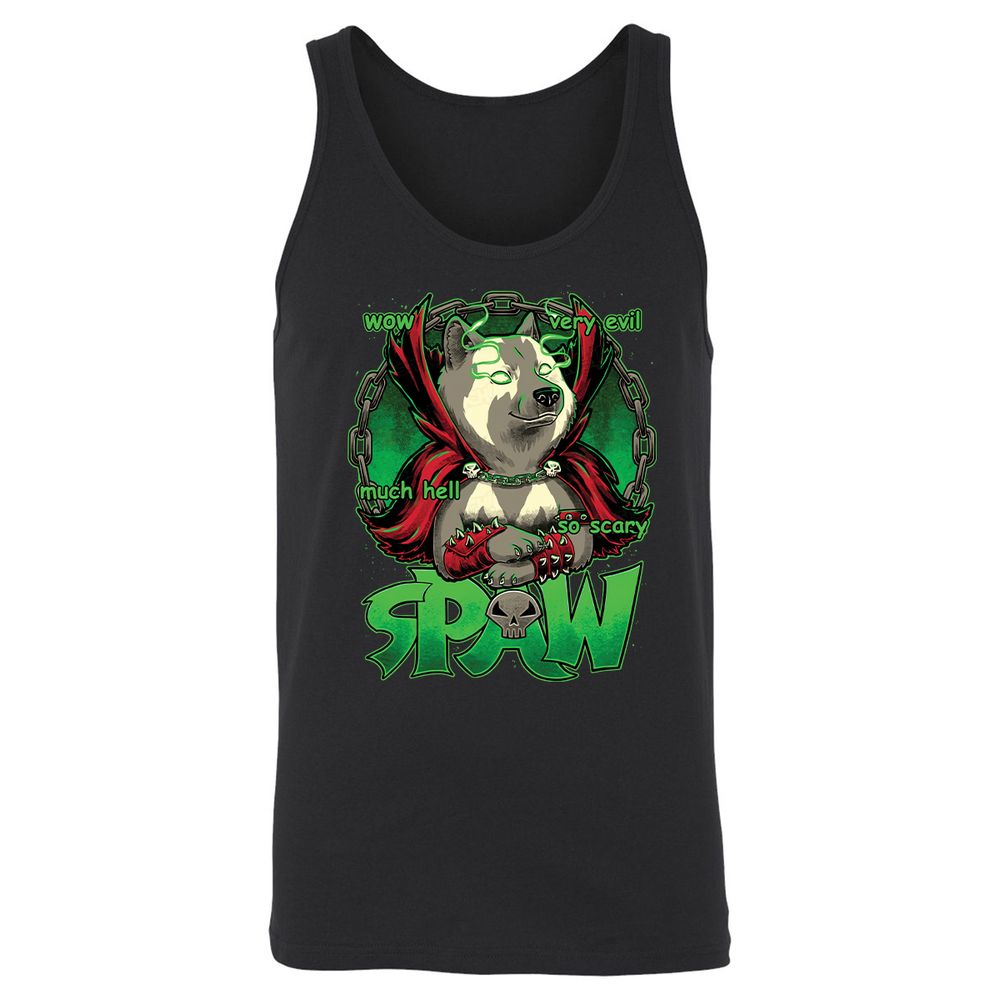 Unisex Jersey Tank - EQLB4R84 - Black - 1