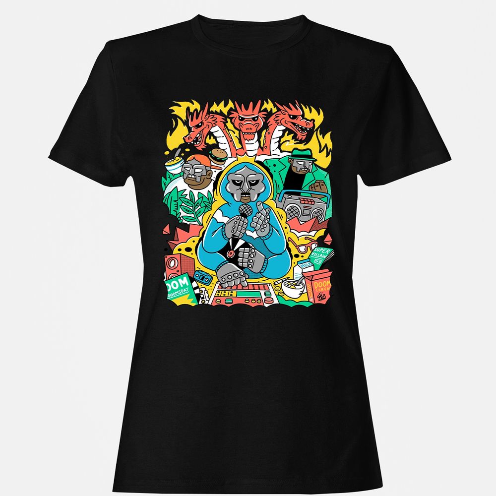 Women's T-Shirt - 7WW6MK1S - Black - 1