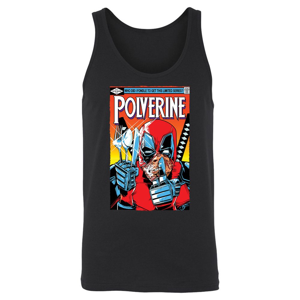 Unisex Jersey Tank - T3NXCVT9 - Black - 1