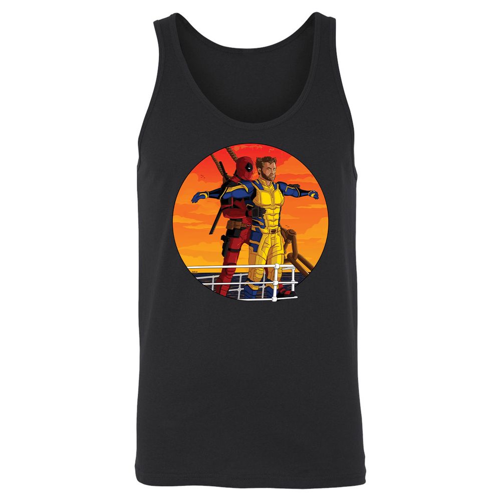Unisex Jersey Tank - UZZE4ZZ1 - Black - 1