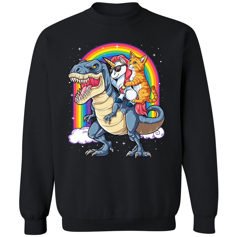 Classic Unisex Sweatshirt - PGLJJYK6 - Black - 1