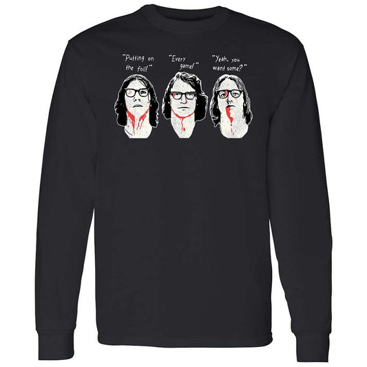 Long Sleeve T-Shirt - 16YE3LHU - Black - 1