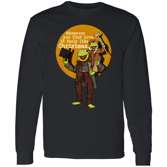 Long Sleeve T-Shirt - LUWLR5JH - Black - 1