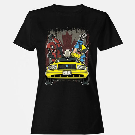 Women's T-Shirt - Q2T9R866 - Black - 1