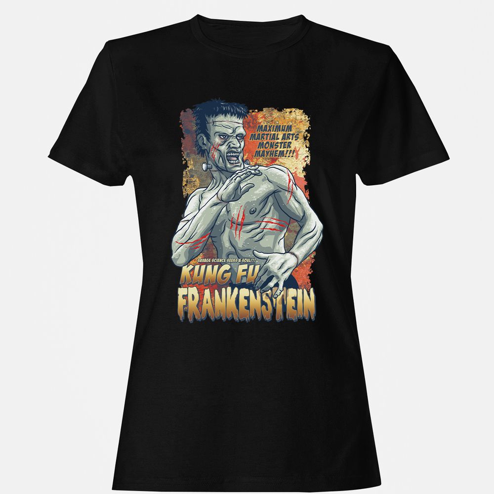 Women's T-Shirt - JZXGYVZN - Black - 1