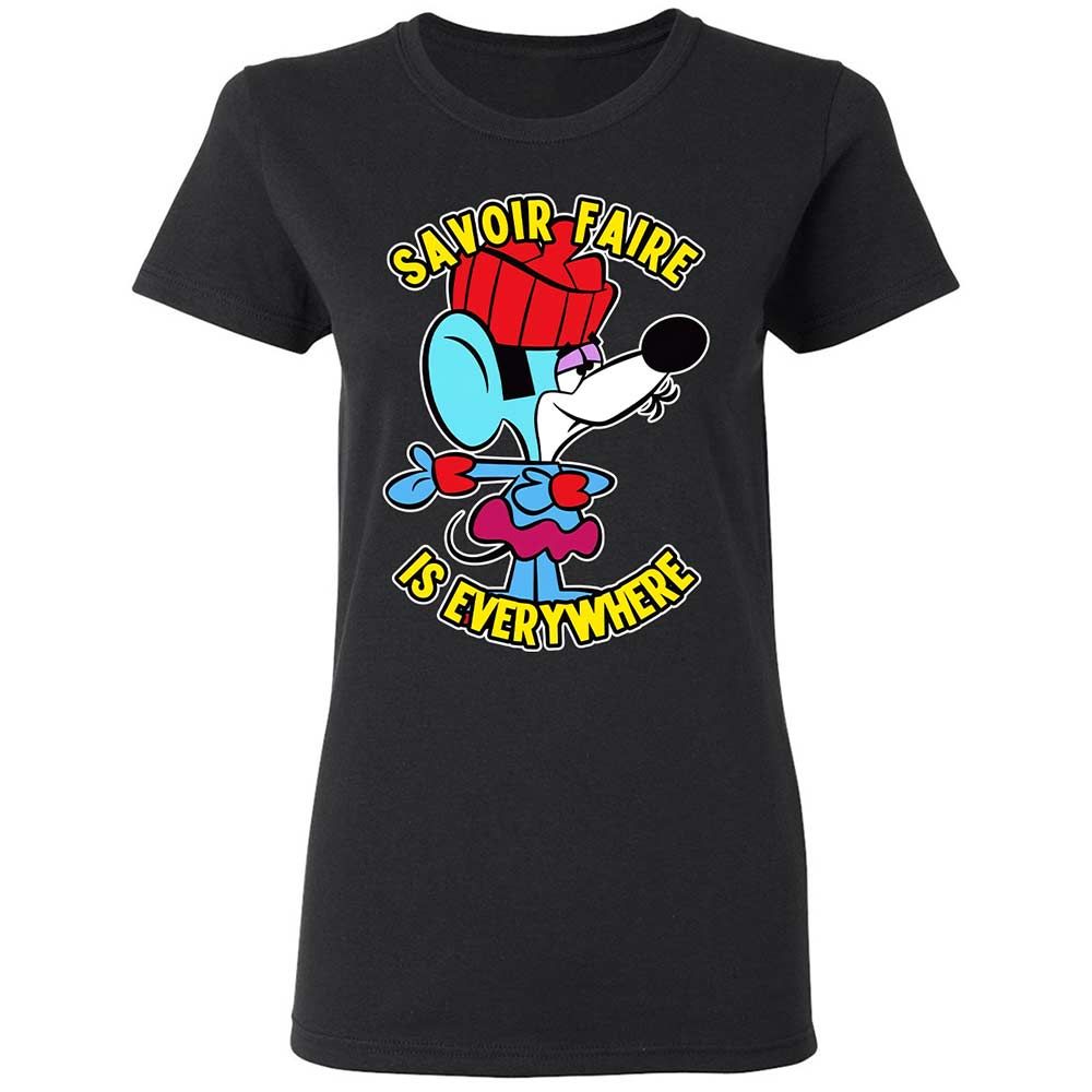 Women's T-Shirt - L8CFZW14 - Black - 1