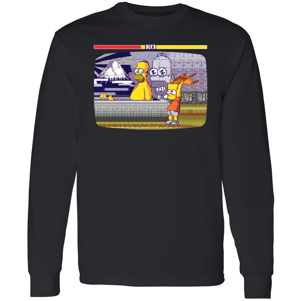 Long Sleeve T-Shirt - 3TRSHVS5 - Black - 1