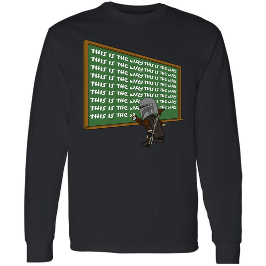 Long Sleeve T-Shirt - QMDVVQRF - Black - 1