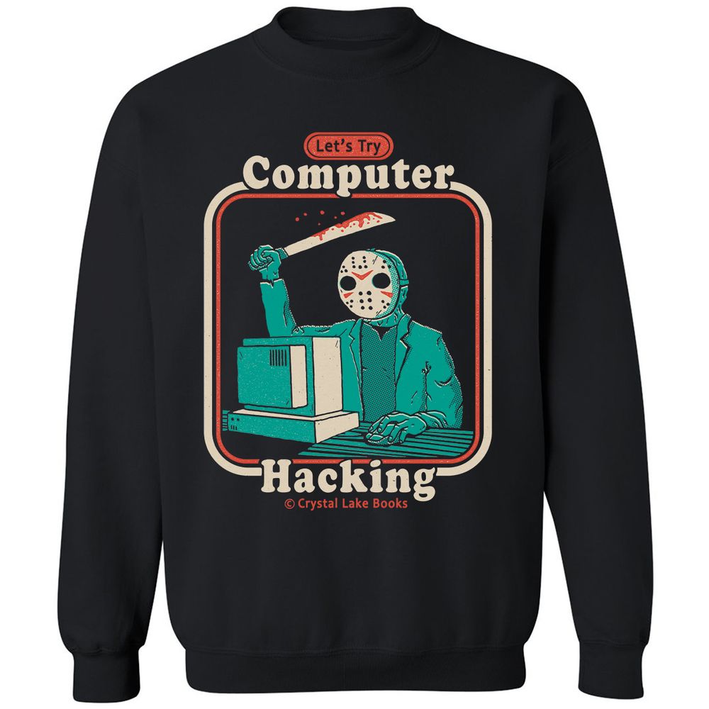 Classic Unisex Sweatshirt - KVBA4JX5 - Black - 1