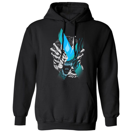 Classic Unisex Hoodie - QZR74K3Z - Black - 1