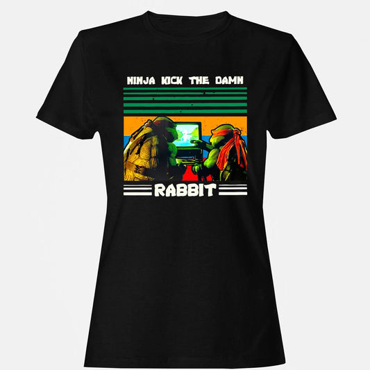 Women's T-Shirt - HZKF1GRK - Black - 1