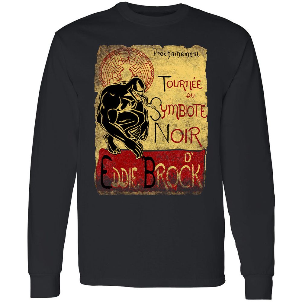 Long Sleeve T-Shirt - SJMRRP4E - Black - 1