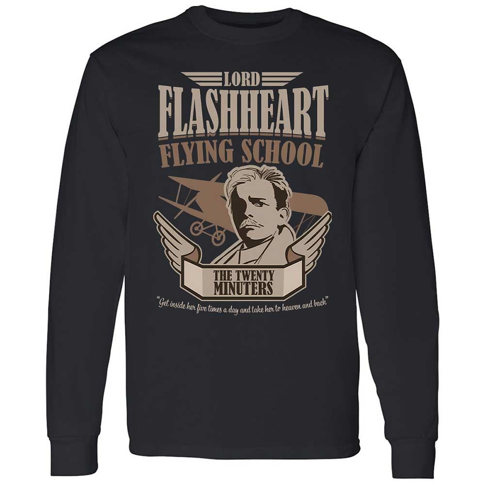 Long Sleeve T-Shirt - 5MQZJCTF - Black - 1