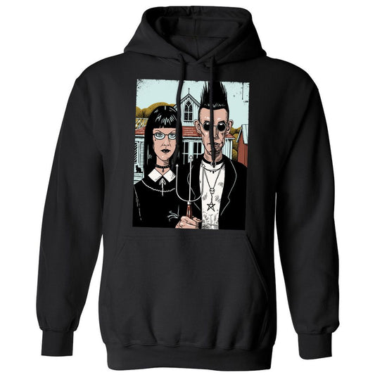 Classic Unisex Hoodie - GH8DRQSB - Black - 1