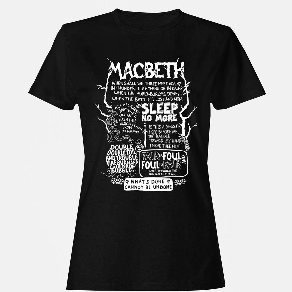 Women's T-Shirt - 3WA4VR1Q - Black - 1