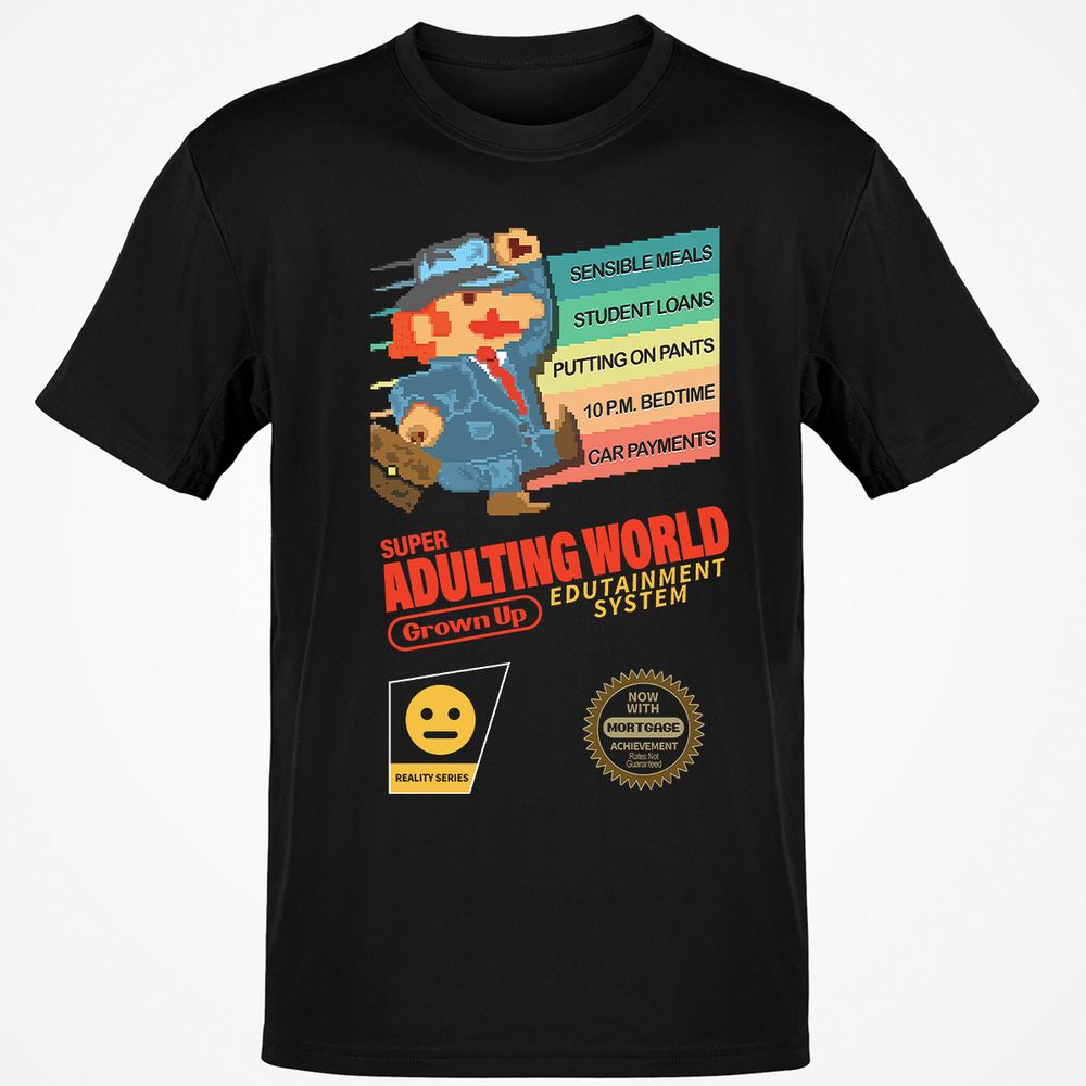 Classic Unisex T-Shirt - ZSSUBUB9 - Black - 1
