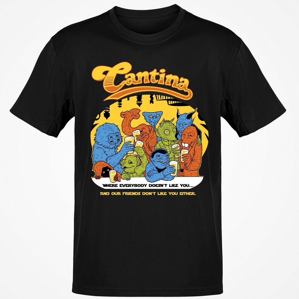 Classic Unisex T-Shirt - ALM4YGSX - Black - 1