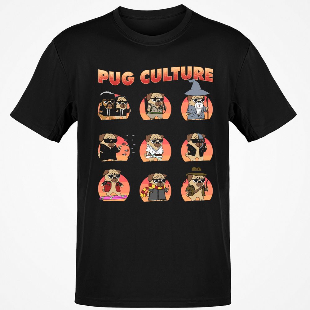Classic Unisex T-Shirt - 7MWGTUT9 - Black - 1