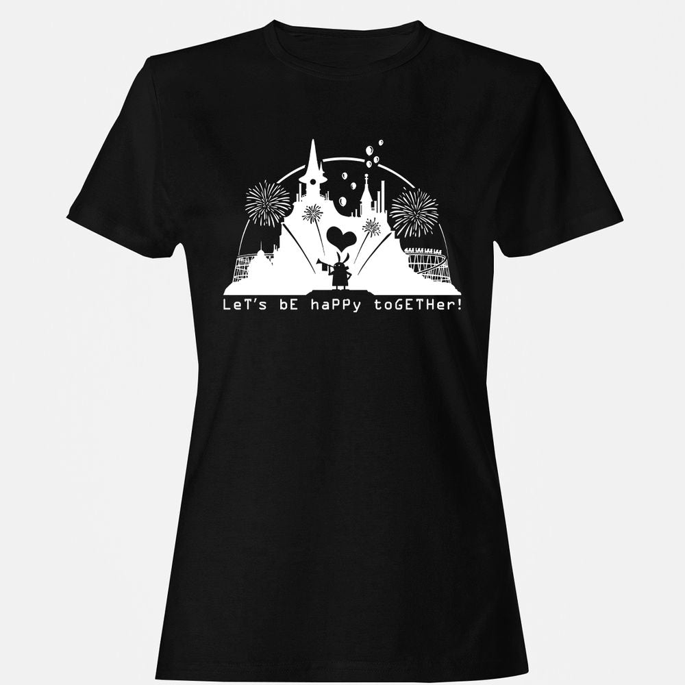 Women's T-Shirt - PYG61ECB - Black - 1