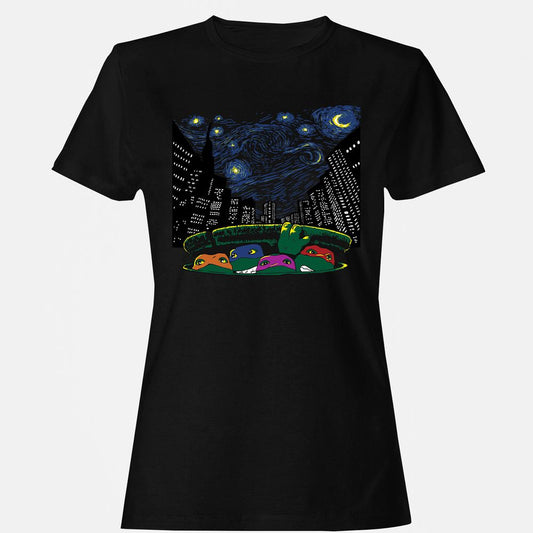 Women's T-Shirt - 56BGZRL6 - Black - 1