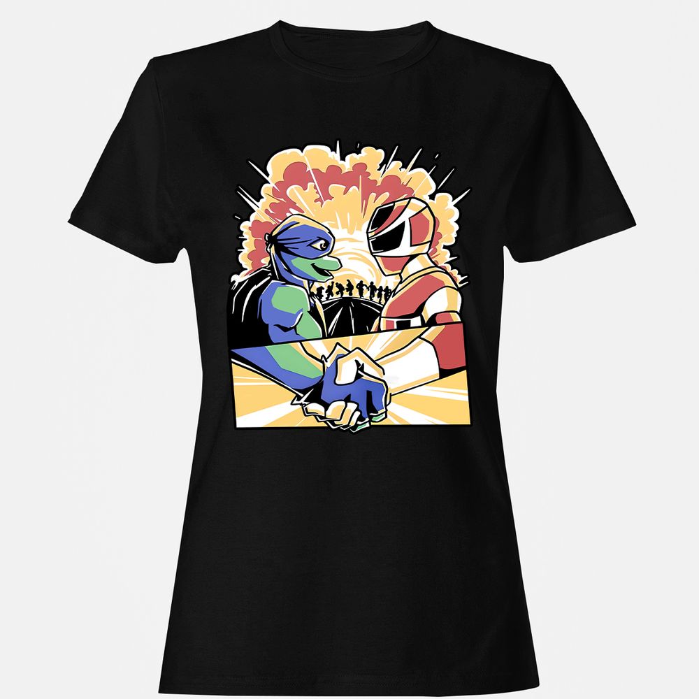 Women's T-Shirt - AU1RHU3R - Black - 1