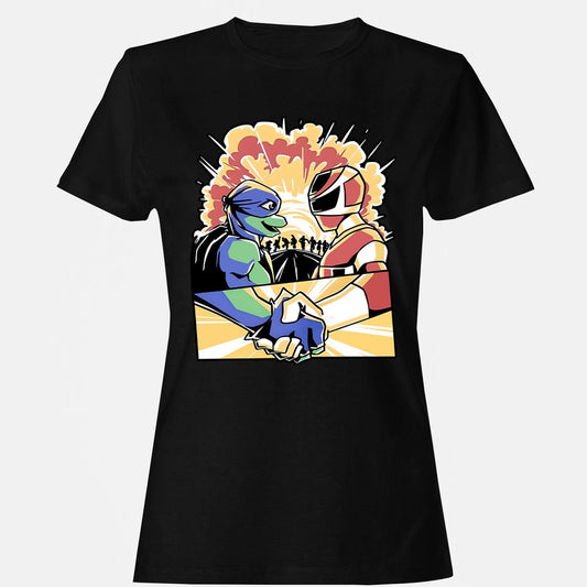 Women's T-Shirt - AU1RHU3R - Black - 1