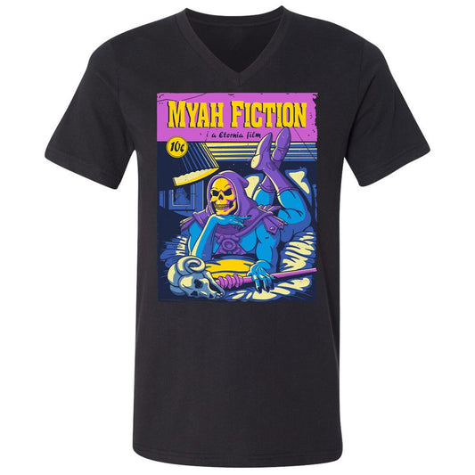 Unisex V-Neck T-Shirt - VN1P7GKV - Black - 1