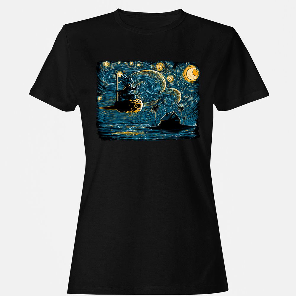 Women's T-Shirt - JFGXZQ4B - Black - 1