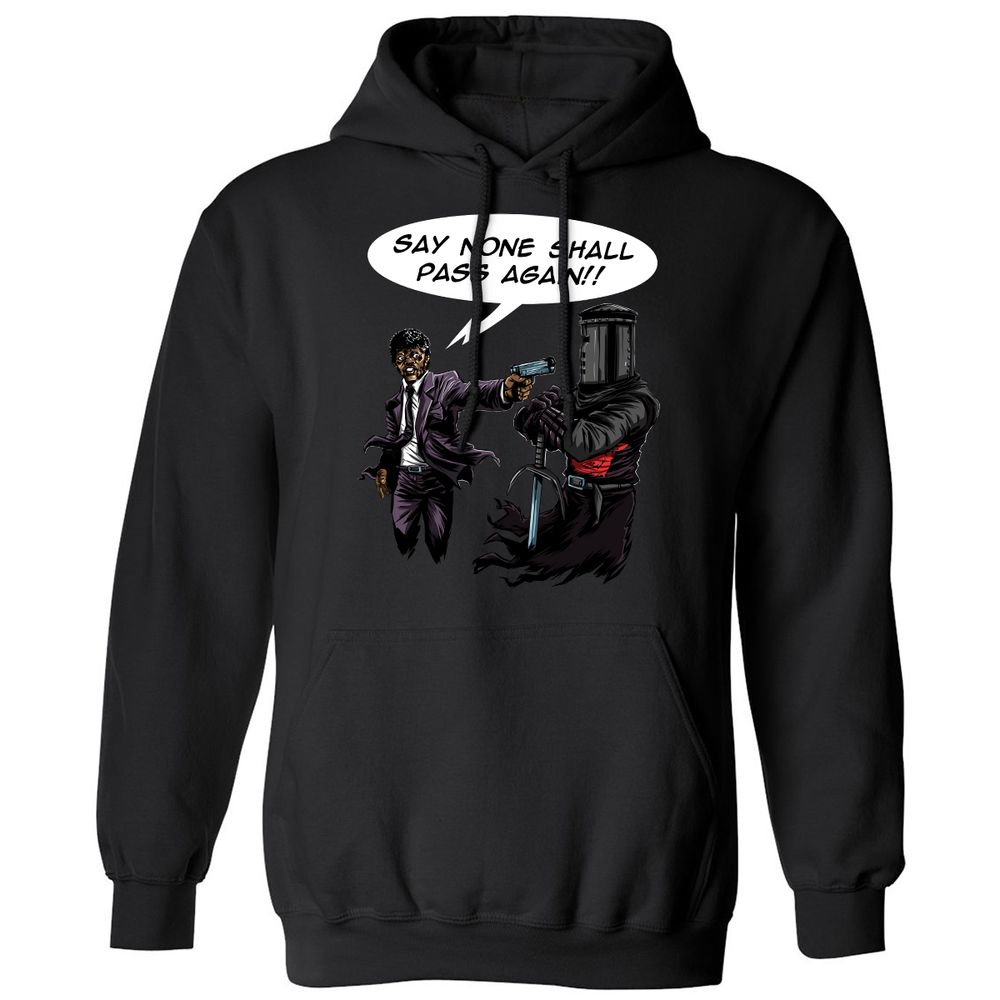 Classic Unisex Hoodie - 6Z4EA2RZ - Black - 1
