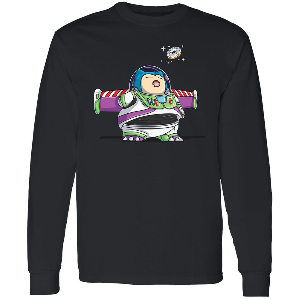 Long Sleeve T-Shirt - 61V485JH - Black - 1