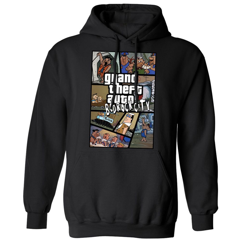 Classic Unisex Hoodie - H46UT2WC - Black - 1