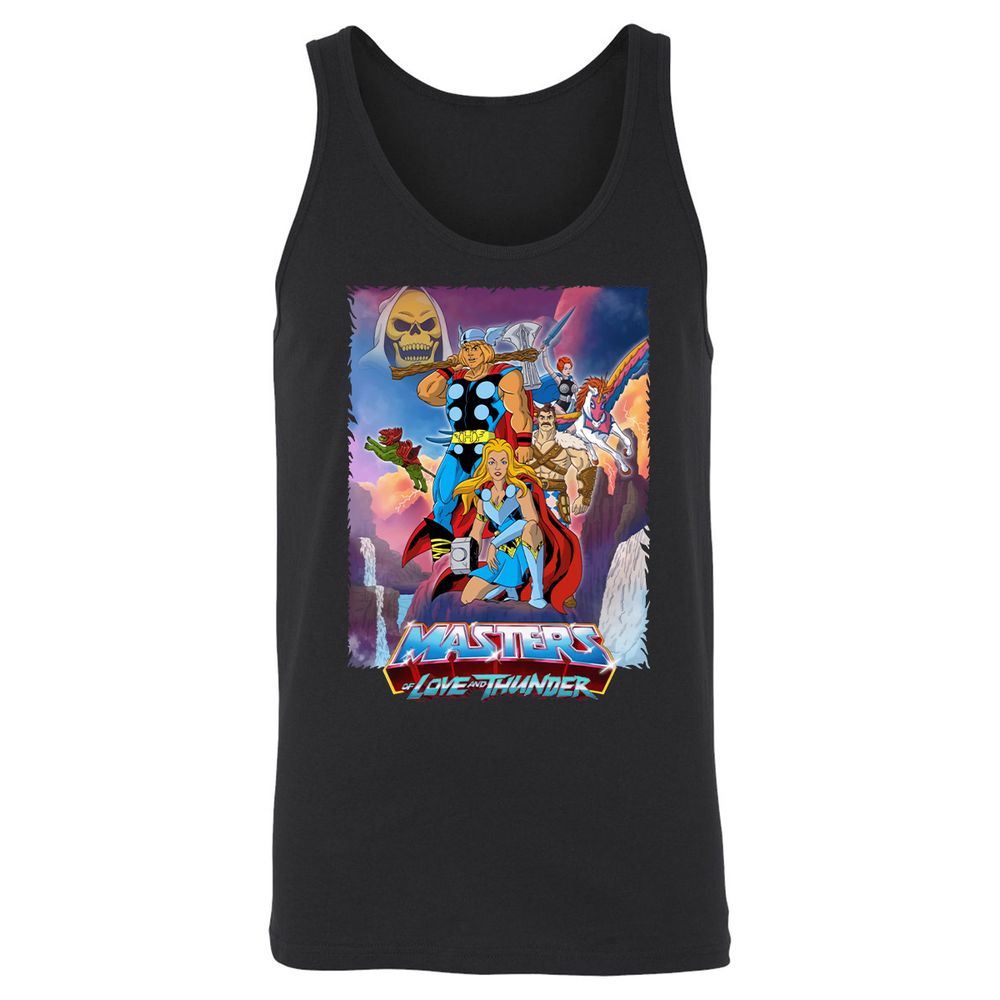 Unisex Jersey Tank - 1D37X3FM - Black - 1