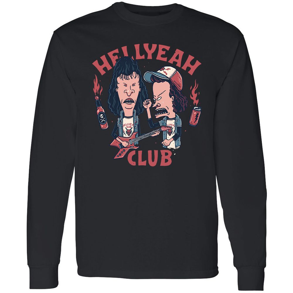 Long Sleeve T-Shirt - XZCGGC64 - Black - 1