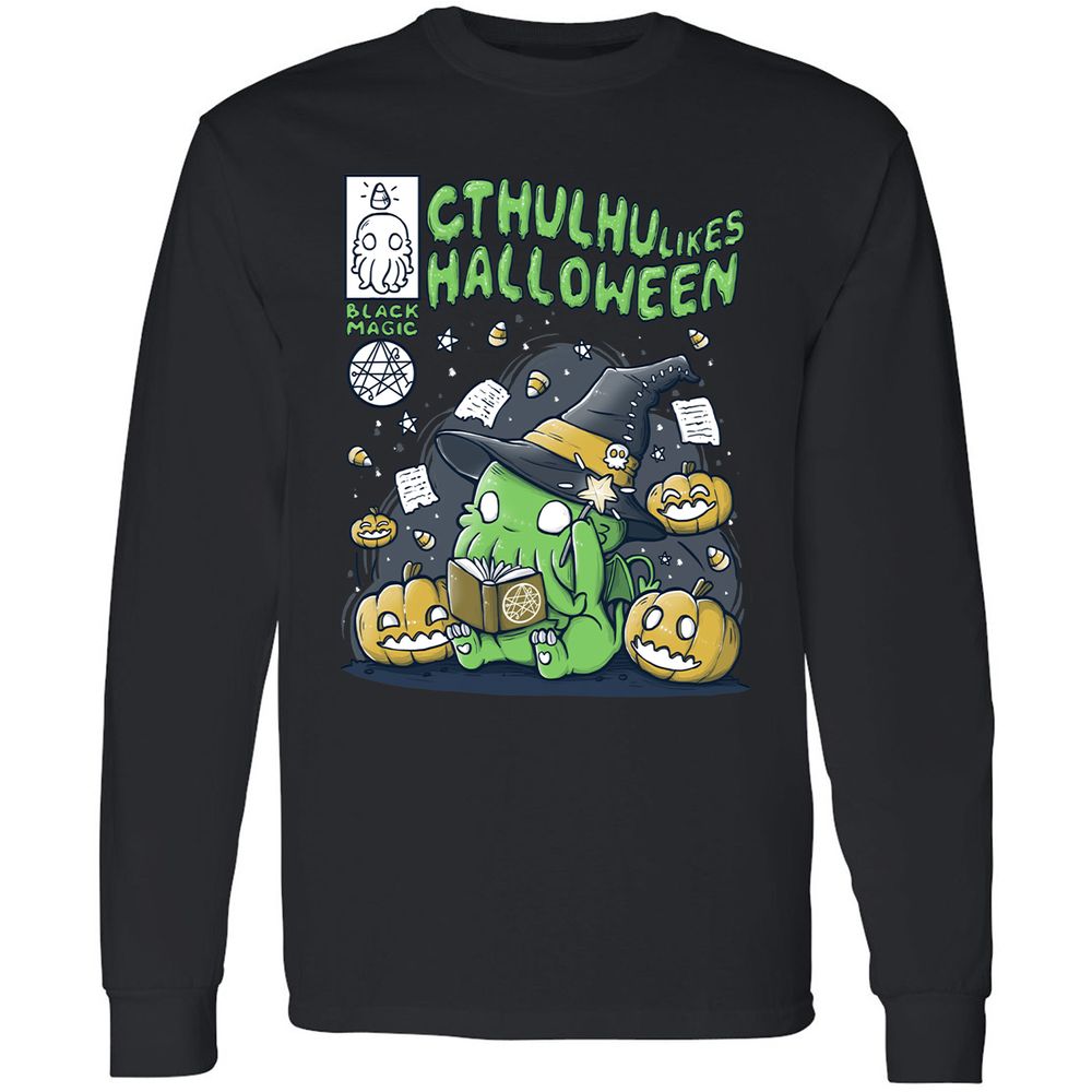 Long Sleeve T-Shirt - 4XXF1Q7N - Black - 1