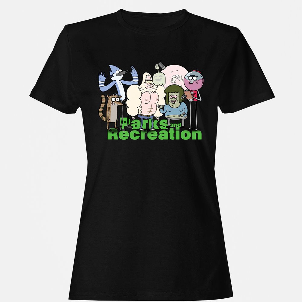 Women's T-Shirt - 5B6QSWMG - Black - 1