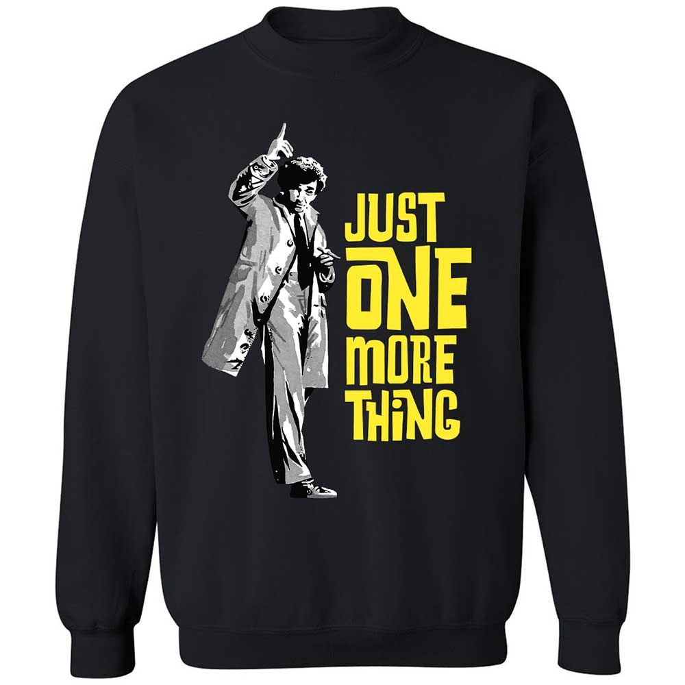 Just One More Thing - Black - 1