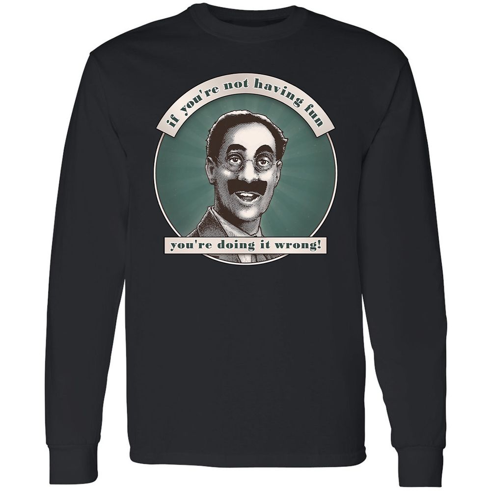 Long Sleeve T-Shirt - 71YCA7SH - Black - 1