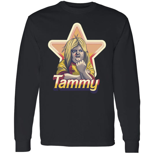 Long Sleeve T-Shirt - 7DLU21CN - Black - 1