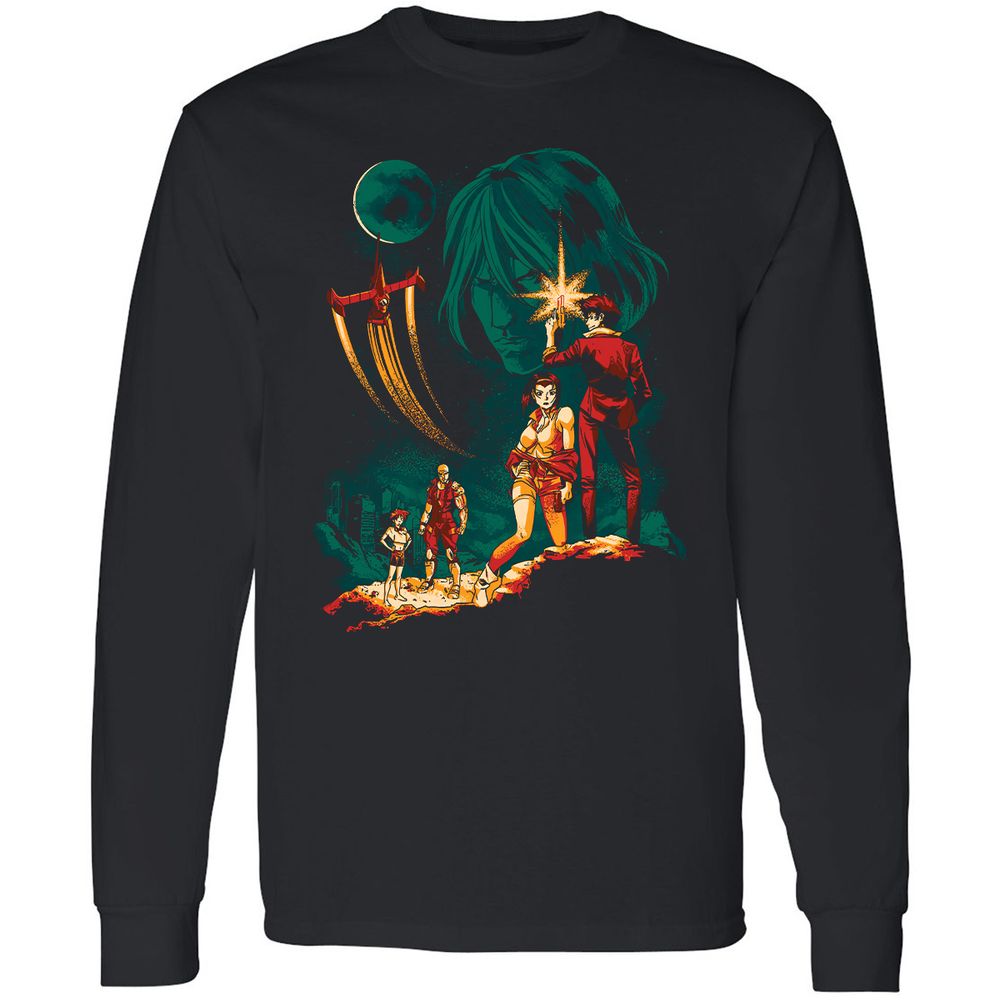 Long Sleeve T-Shirt - SMXCAV4E - Black - 1