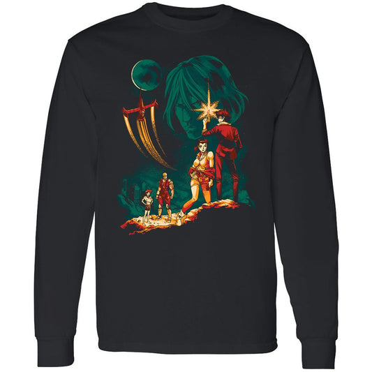 Long Sleeve T-Shirt - SMXCAV4E - Black - 1