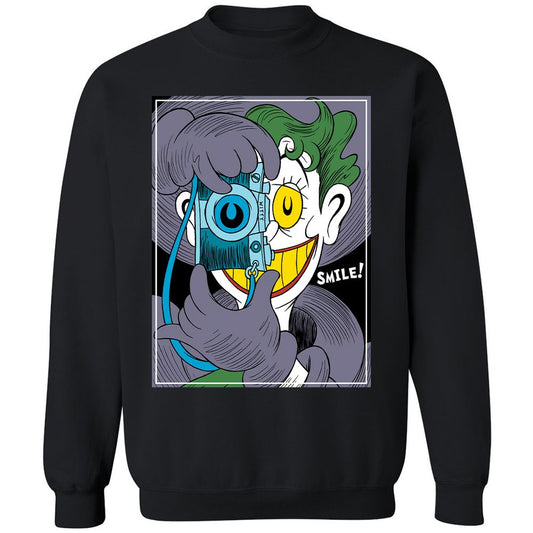 Classic Unisex Sweatshirt - ERYK36SR - Black - 1