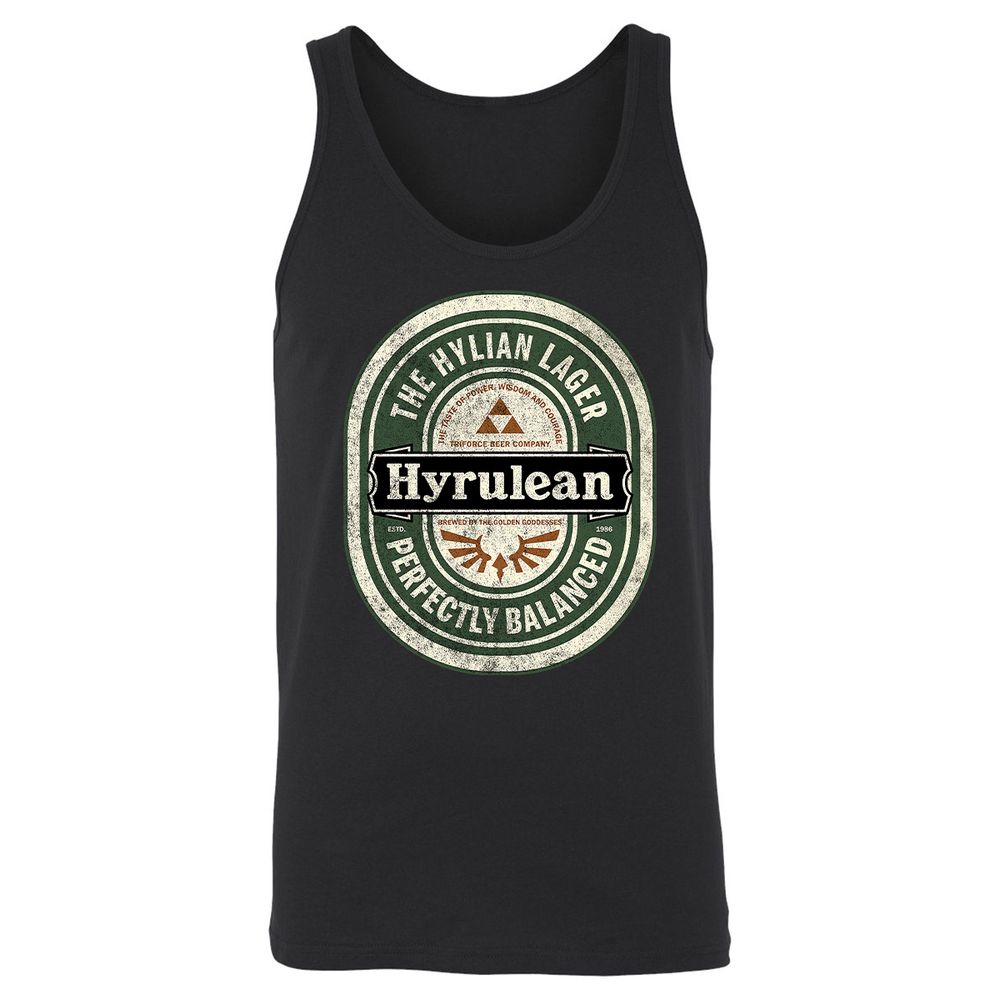 Unisex Jersey Tank - PRFH4A8P - Black - 1