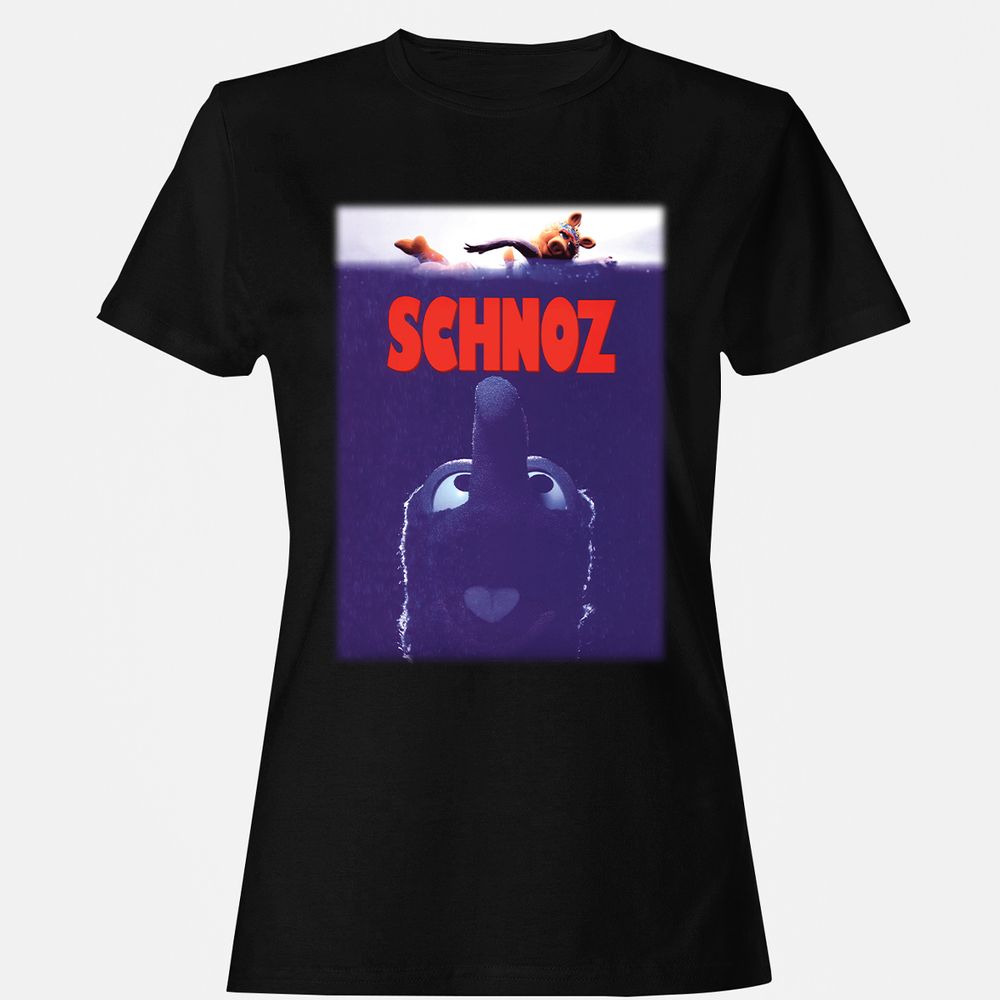 Women's T-Shirt - 46E8WQYB - Black - 1