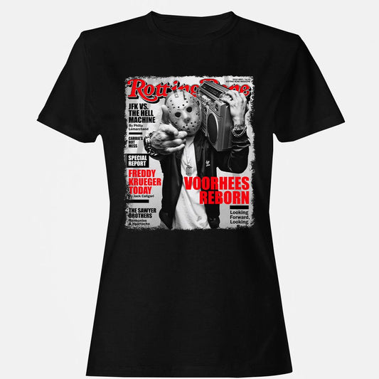 Women's T-Shirt - CUNPKC4K - Black - 1