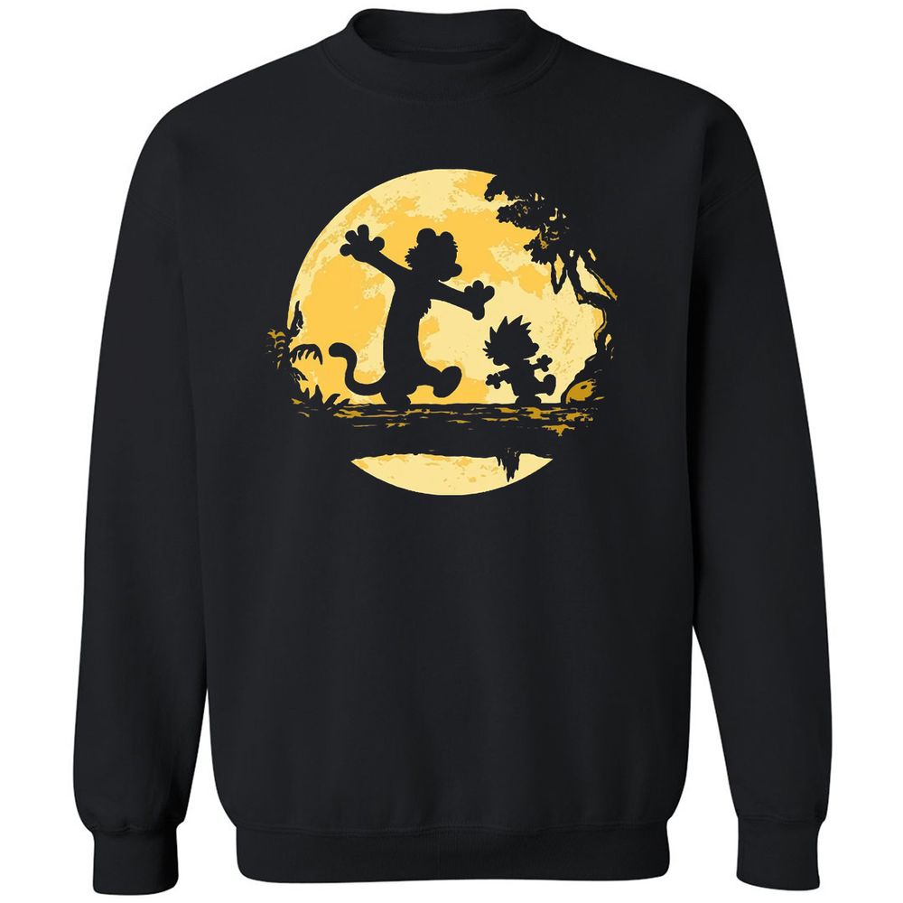 Classic Unisex Sweatshirt - 214J6YYT - Black - 1