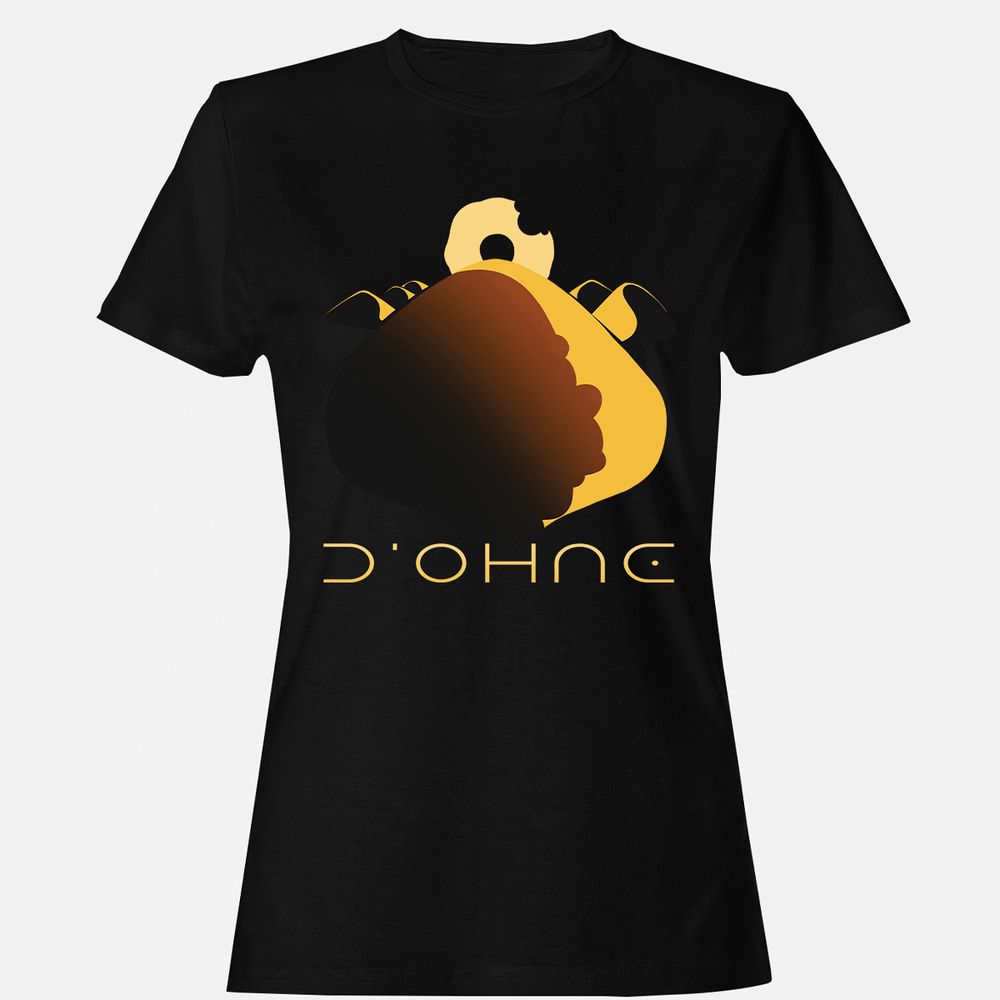 Women's T-Shirt - TJWRUFG1 - Black - 1