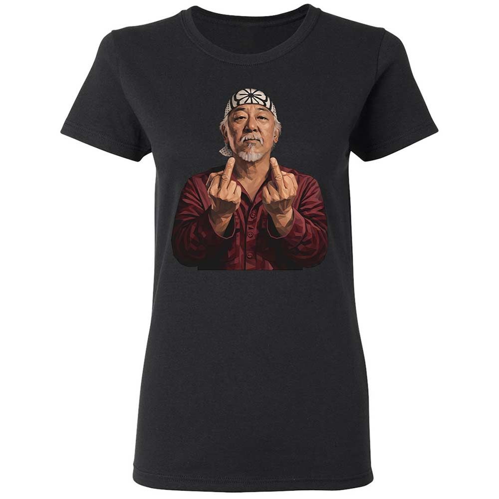 Women's T-Shirt - 4E4XDFR2 - Black - 1