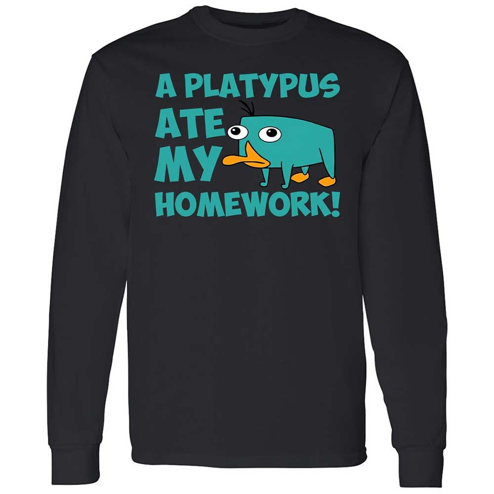 Long Sleeve T-Shirt - 6LXPWY7V - Black - 1