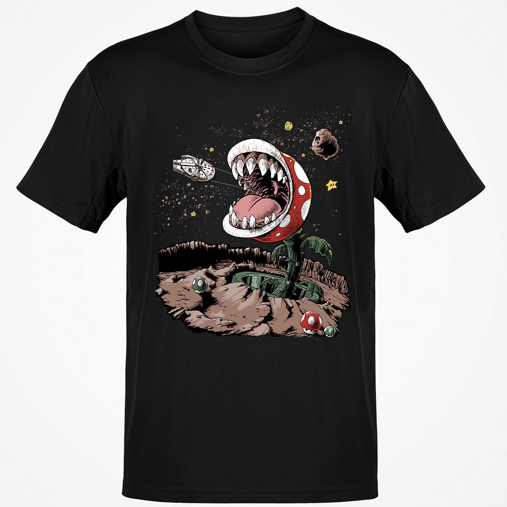 Classic Unisex T-Shirt - XCRX1YKF - Black - 1